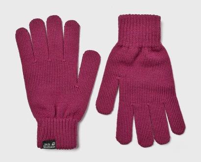 Růžové rukavice Jack Wolfskin