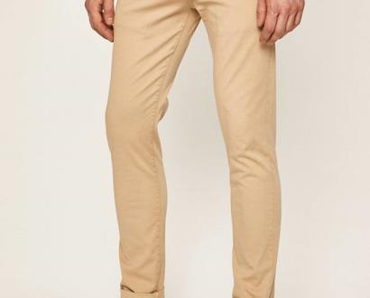 Béžové kalhoty pepe jeans