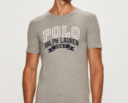 Šedé tričko Polo Ralph Lauren