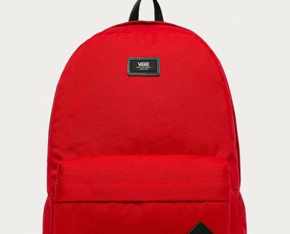 Červený batoh vans