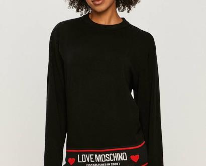 Černý svetr Love Moschino