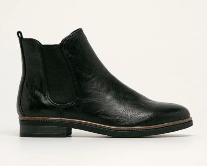 Černé boty Marco Tozzi