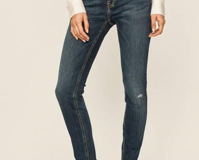 Modré kalhoty calvin klein jeans