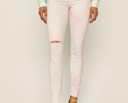 Růžové kalhoty Guess Jeans