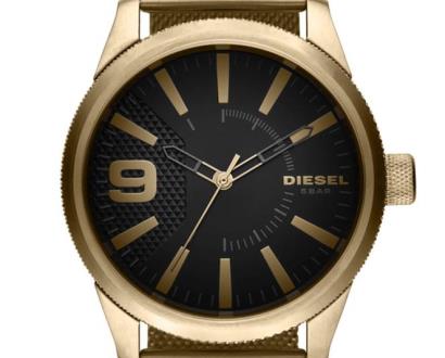 Zlaté hodinky Diesel